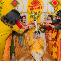 Haldi celebration